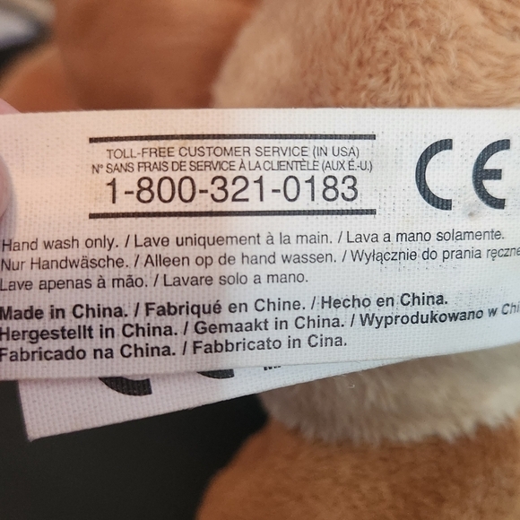 Little Tikes Rescue Tales Golden Retriver Puppy Stuffed Animal Big Plastic Eyes - Picture 8 of 8